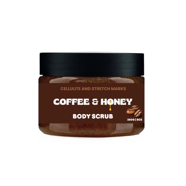 Cellulite and Stretch Marks Coffee &amp; Honey Body Scrub - 250g