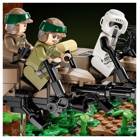 LEGO® Star Wars® Endor Speeder Chase Diorama 75353 Building Set (608 Pieces)