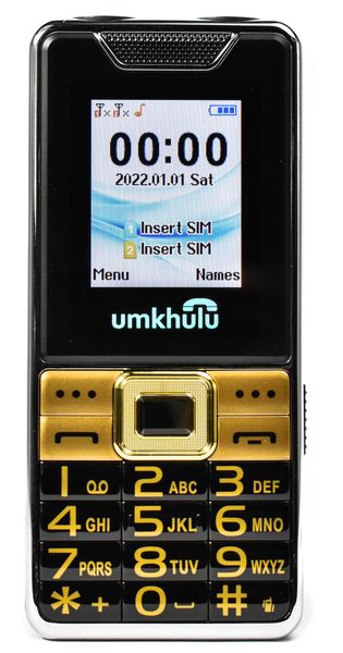 Umkhulu A396 Spark 2 Rugged Phone - Dual Sim 2.4inch Colour LCD