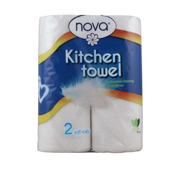 Nova Kitchen Paper Towels 2 Pack Rolls Shop Today. Get it Tomorrow