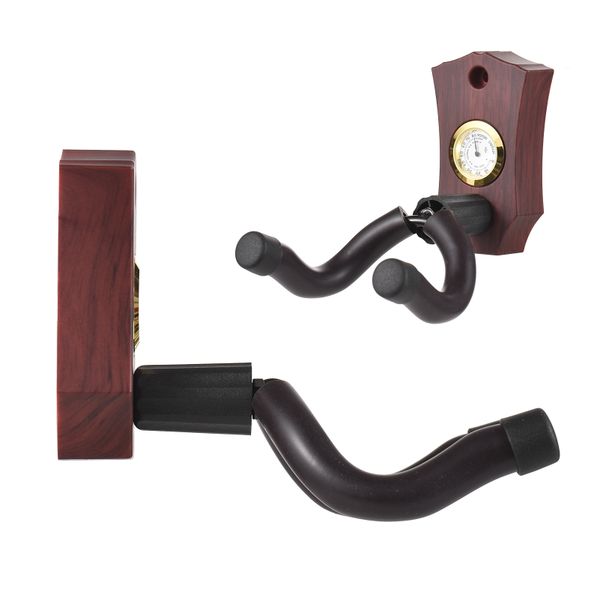 2-In-1 Guitar Wall Mount, Hygrometer, Compatible With Ukulele Mandolin