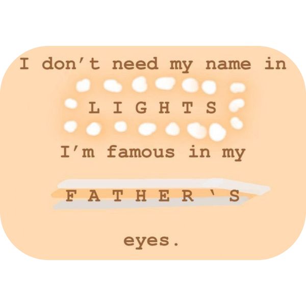 Light In Father's Eyes Printed Mouse Pad