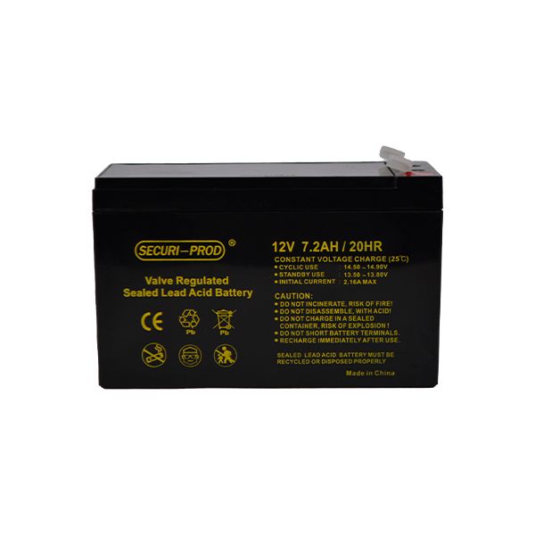 Securi-Prod Battery 12V 7.2Ah SLA