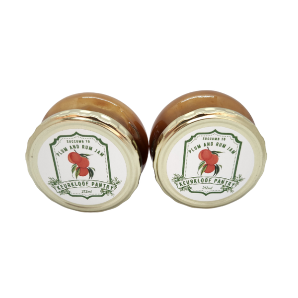 Keurkloof Pantry Plum &amp; Rum Jam 2 Pack