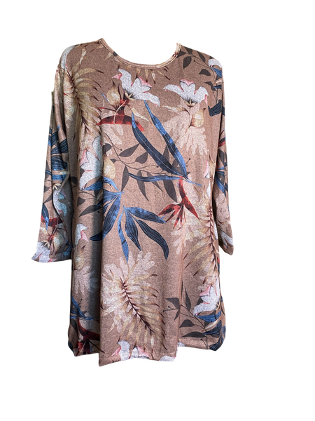 Plus Size Winter Top With Snood image