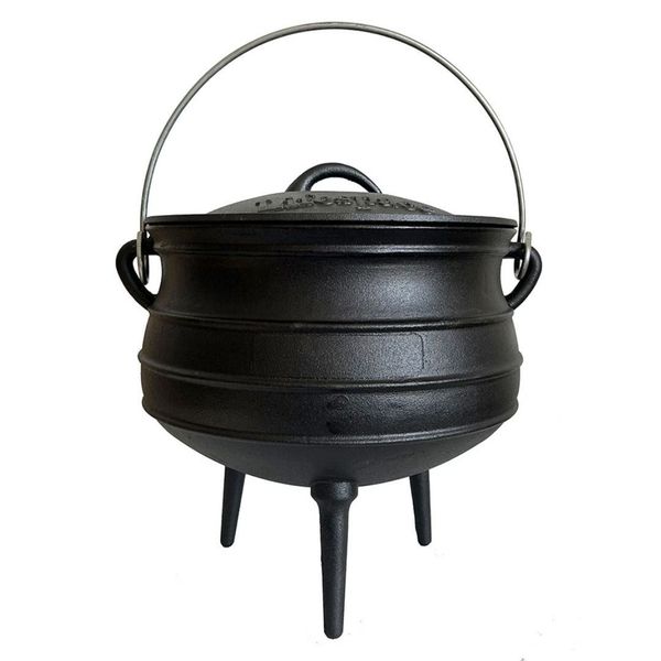 Lifespace Cast Iron No 2 Potjie Pot - 6lt