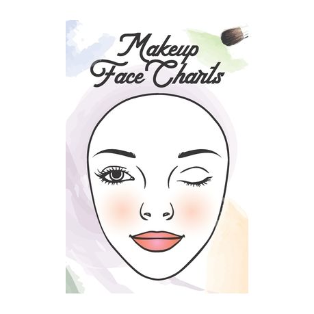Makeup Face Charts Makeup Artist Tools Plan Your Makeup Look Fashion Stylist Sketch Artist Special Effects Makeup Beauty Looks Do It Your Buy Online In South Africa Takealot Com