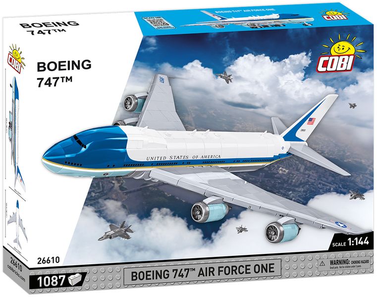 COBI Boeing 747 Air Force One Airplane Construction Model