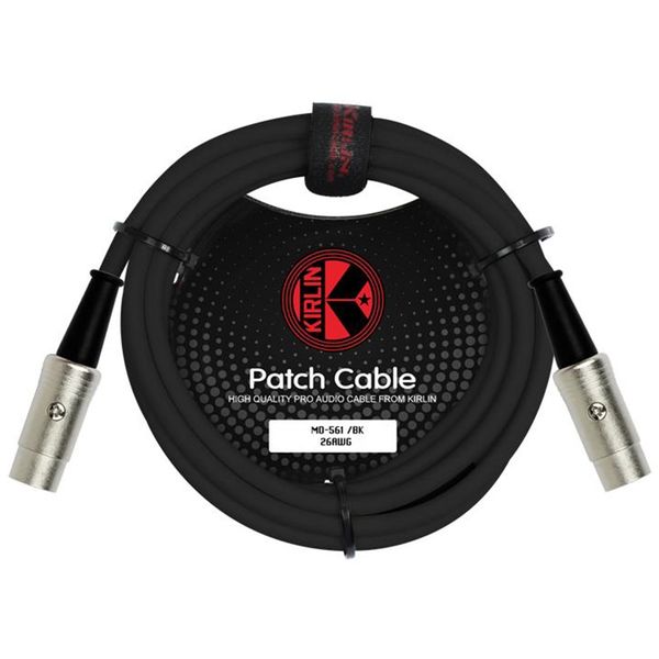 Kirlin 3M Midi 5 PIN Plug - Midi 5 PIN Plug Cable