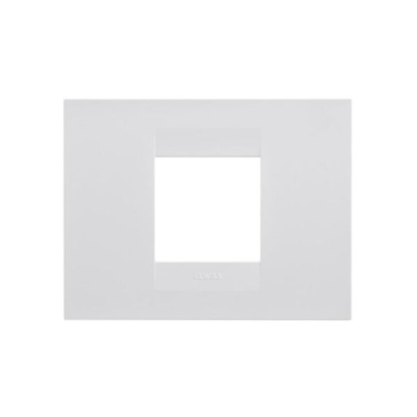 ACDC - Gewiss Milk White GEO 2-Gang Cover Plate