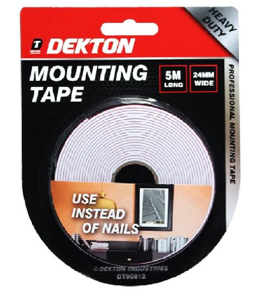 Dekton Red Release Line Mounting Tape 5m