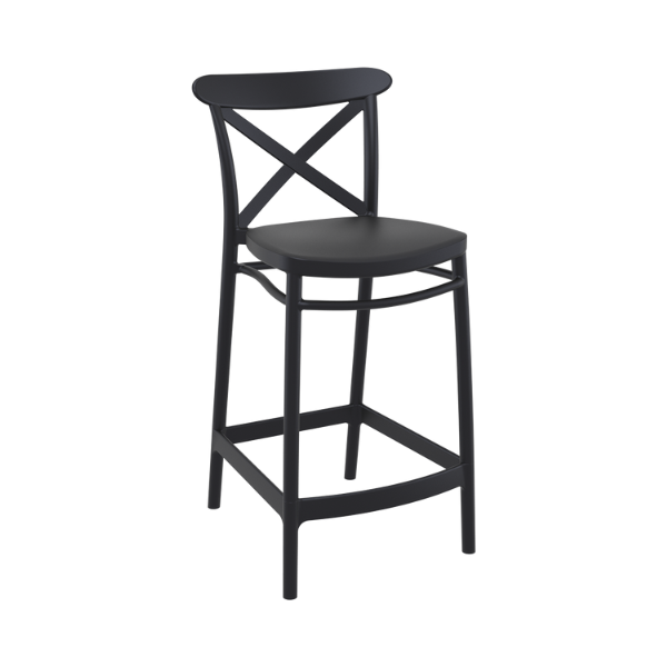 Siesta Exclusive Patio Cross Kitchen Stool