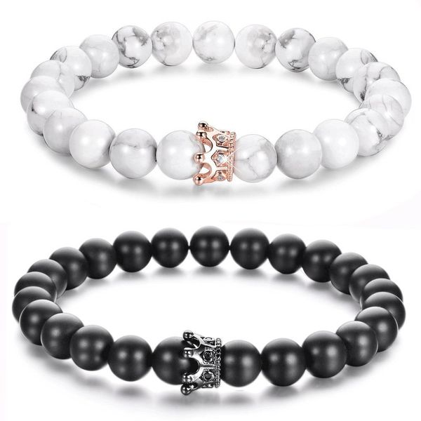 Couple Crown Bracelets by J Factor