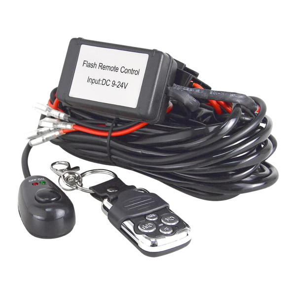 KR Wiring Harness &amp; Remote for Lights: (2 Light)