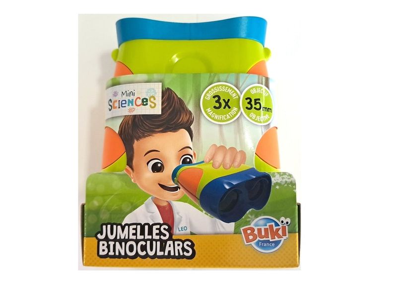 Buki Mini Sciences - Binoculars 3x Magnification to Observe
