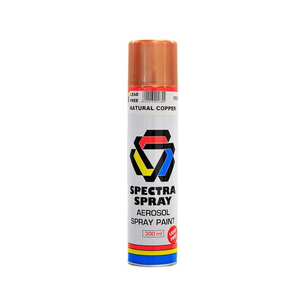 Spectra Spray - Spray Paint - 300ml - Natural Copper - 3 Pack