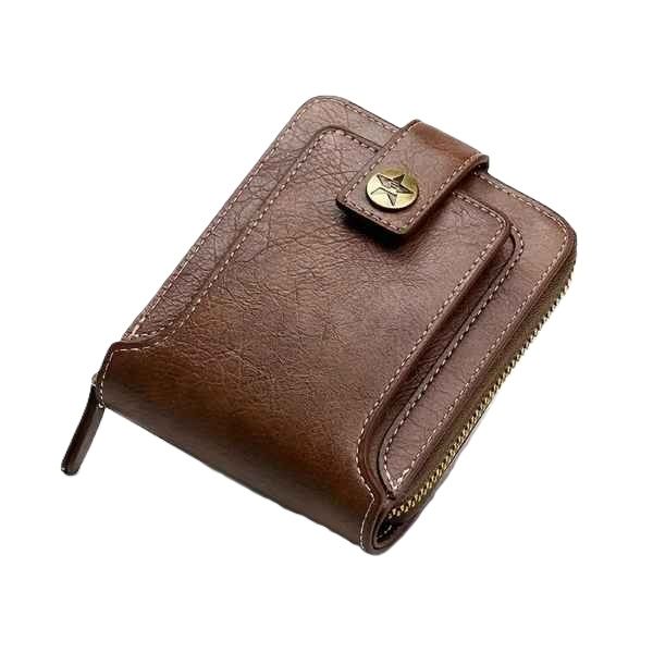 Men's Rugged Leather Bifold Supreme Quality Multislot Wallet