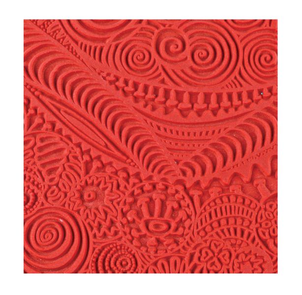 Cernit Texture PlatePlate - 9x9cm - Freestyle