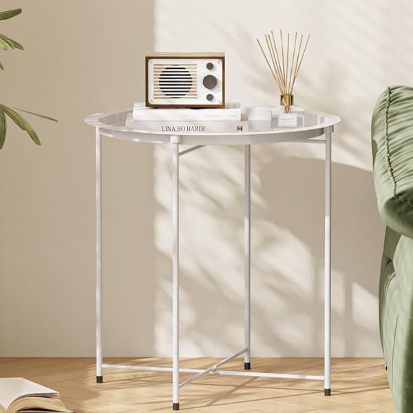 Side Table End Table Folding Table Nightstand Portable Coffee Table Desk