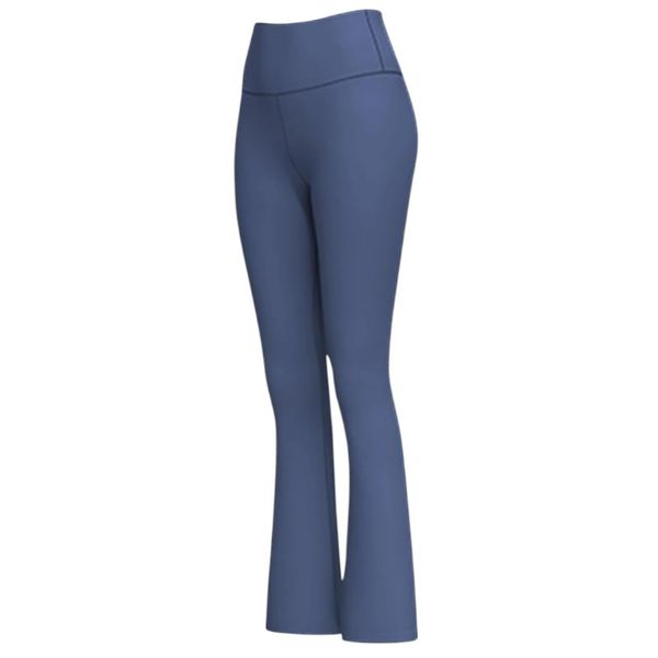 Lifting Flared Yoga Pants - Blue image