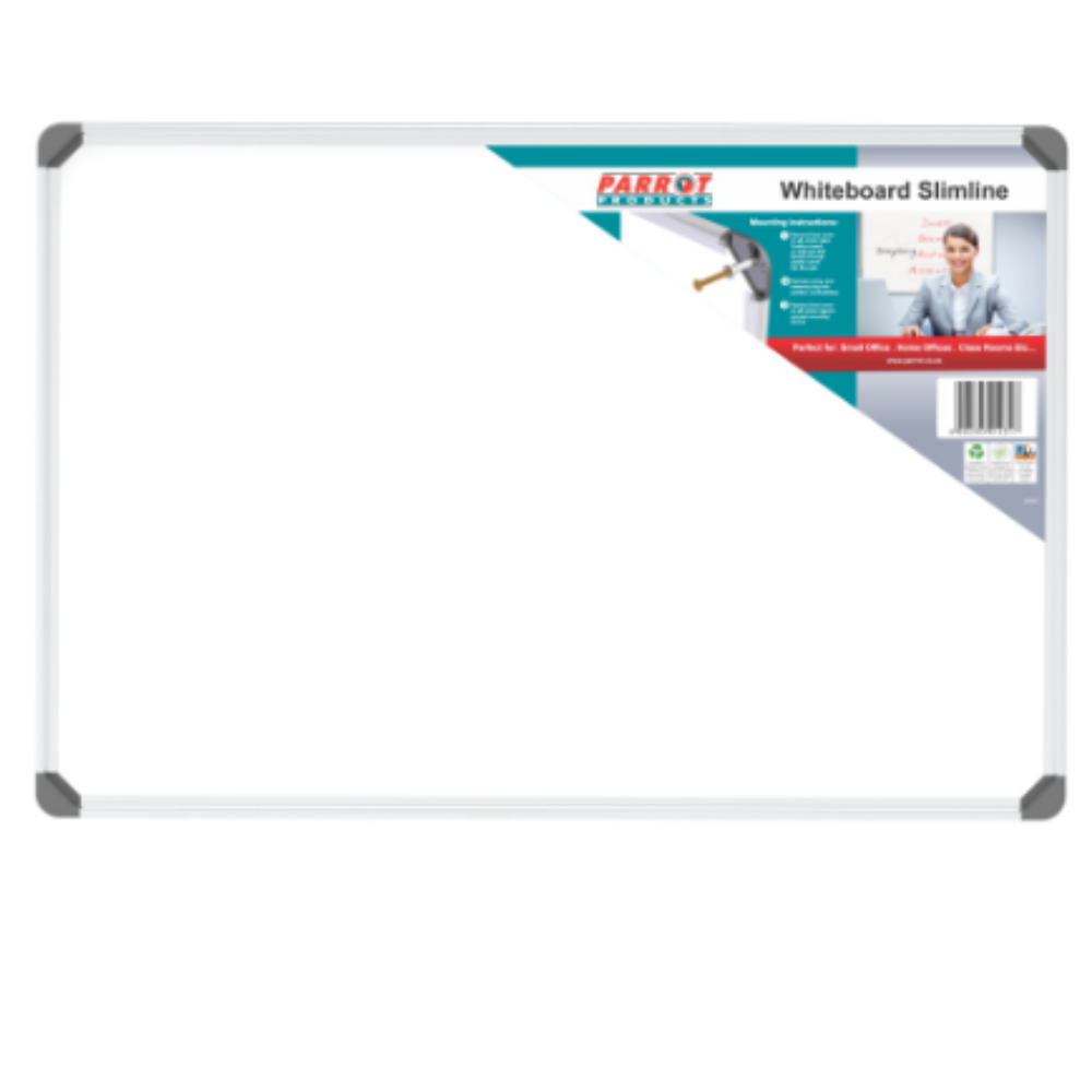 Parrot Slimline Whiteboard (600 x 450mm ) x 1 Shop Today