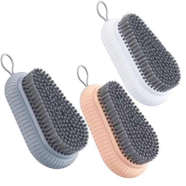 Tool Household Deep Cleaning Soft Nail Brushes Set of 3 - 14cm