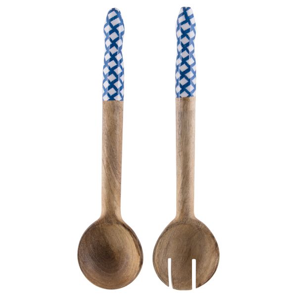 MC - Set of Two Wooden Serving Spoons