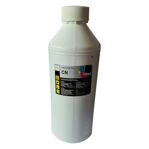 1L Bottle of Quality Ink - Ink Refill for ALL major Inkjet Printers - Black