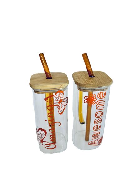 Square Glass Tumblers