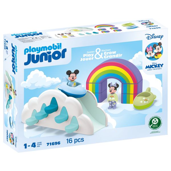 Playmobil Junior &amp; Disney - Mickey &amp; Minnie Mouse's Cloud Home (16 Pieces)