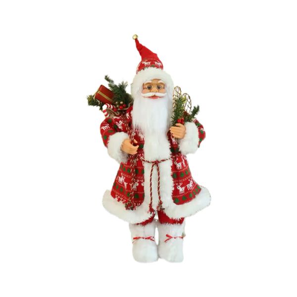 Classic Santa Standing Santa Claus Doll