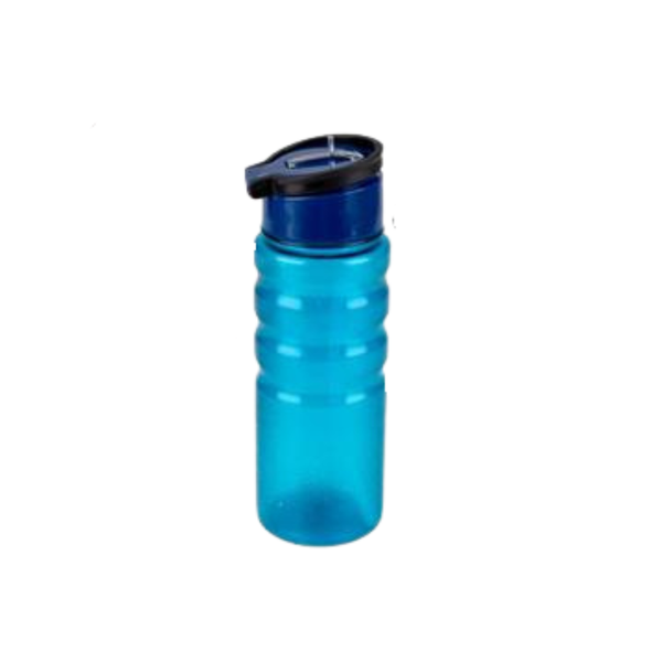 Water Bottle Straw &amp; Pop-Up Handle - 850ml - Blue