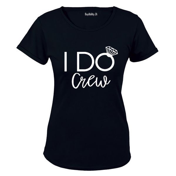 I Do Crew - White - Ladies - T-Shirt - White