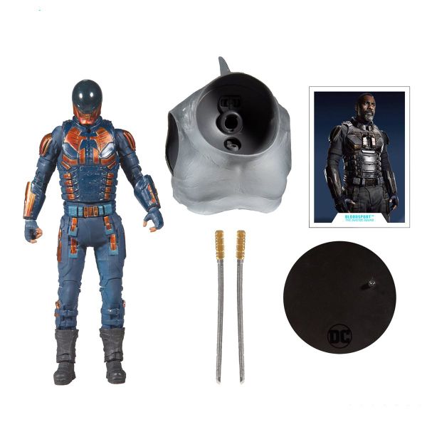 DC Collector Build-A WV5 SS Bloodsport 7IN Figure