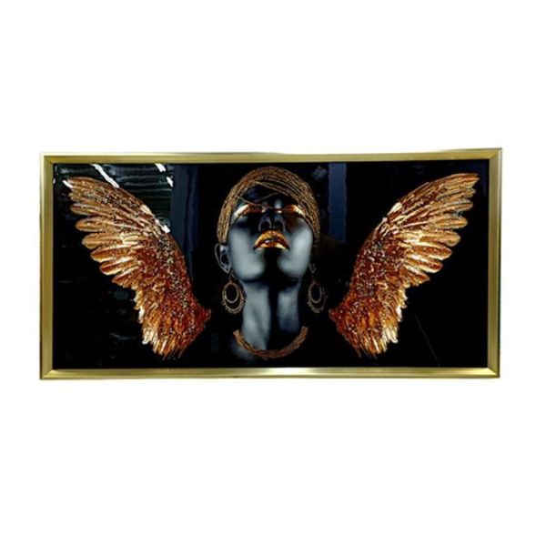 TGS-076-30 Black &amp; Gold Wall Art
