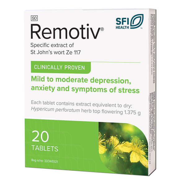 Flordis Remotiv Relieves Stress, Anxiety and Improves Mood Tablets 20’s