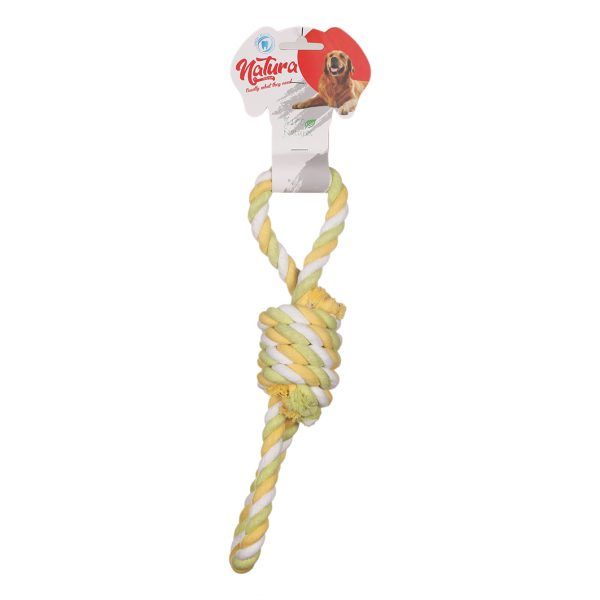 Natura Double Handle Midi Rope Dog Toy