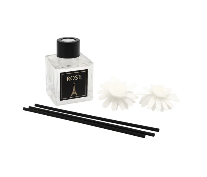 Boss PlantAroma Eiffel Tower Premium Reed Diffuser With Floral Accents-50ml