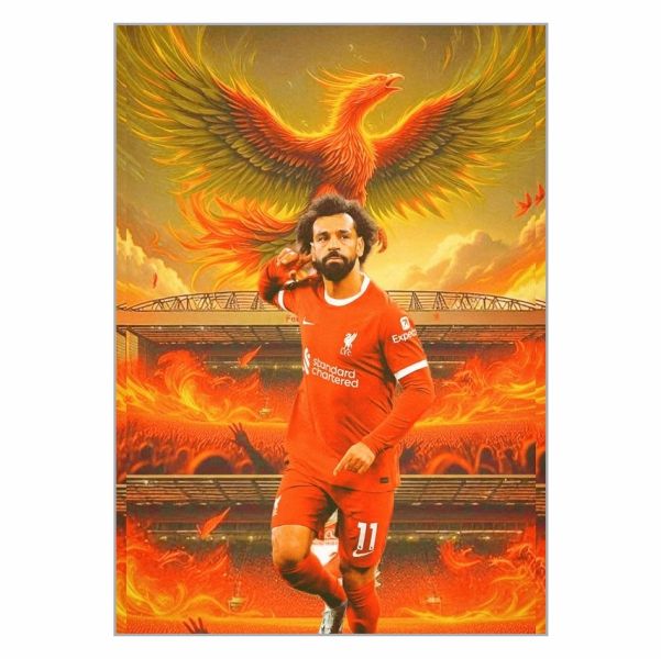 Mo Salah Liver Bird Poster - A1