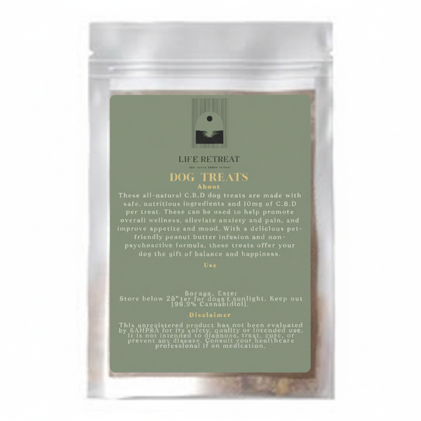 CBD Dog Biscuit Treats - Natural Wellness Support for Pets