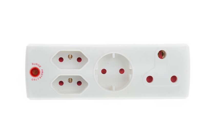 Electricmate 1X16AMP+1X SKO+2x5 3PinSurge - White