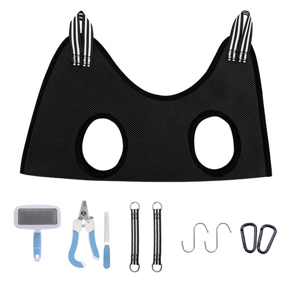 10 Piece Pet Cat &amp; Dog Grooming Hammock Helper for Nail Trimming Beauty
