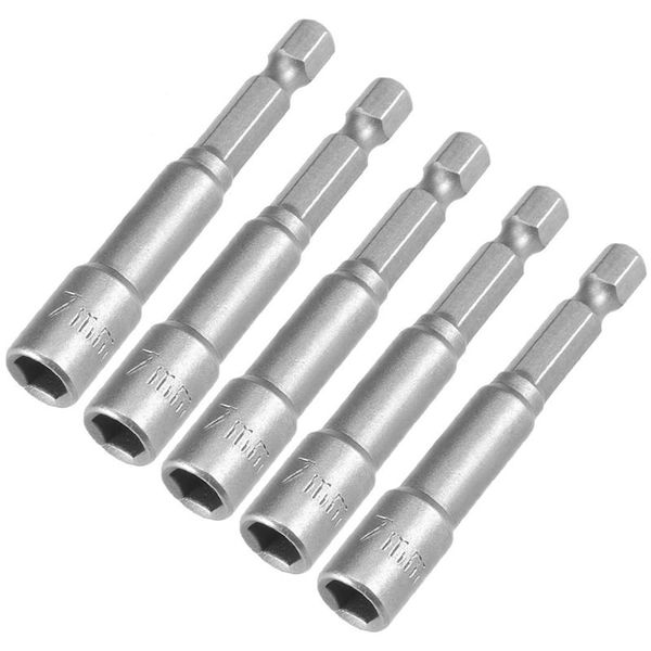 5 Pieces 7MM Magnetic Nut Setters