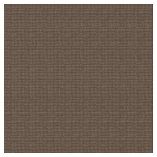 Textured Cardstock 12x12 - Coffee/Chocolate (216gsm, 10 Sheets)