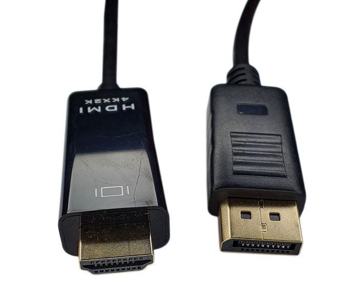 Display Port To 4K HDMI 1.8 Meter Cable