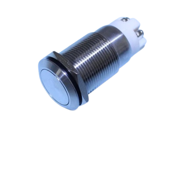 AVP19FW-L3S - 19mm Latching Switch, 1N/O-1N/C, IP67, Screw Terminal