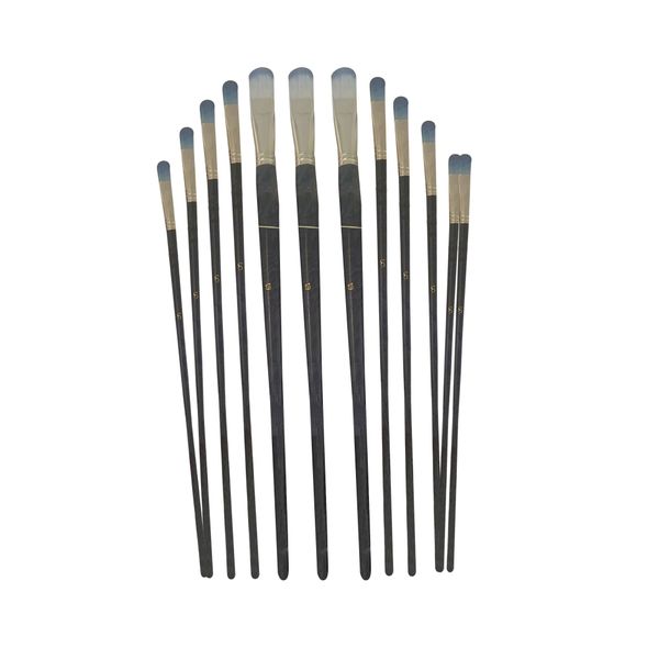 Oil Painting Brush Set (12 Pieces) - Professional Range
