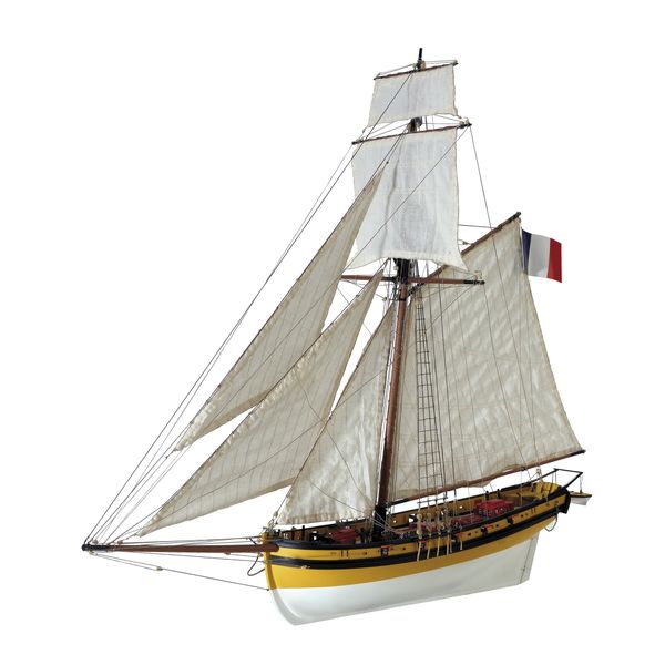 Artesania Latina 1/50 Le Renard Boat Wooden Model Kit