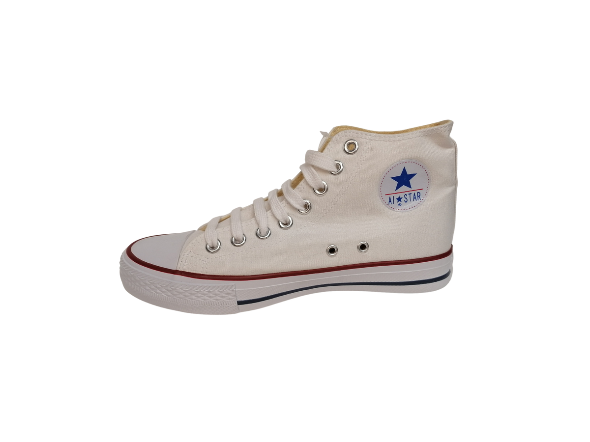 A1 Star High Top Canvas Sneaker White Shop Today. Get it Tomorrow