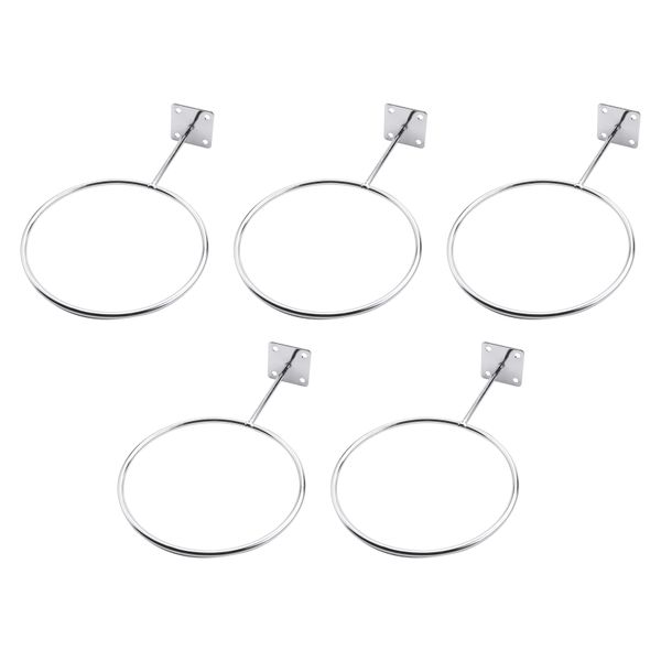 5 Pack Ball Holders Wall Mount for Display Basketball Volleyball